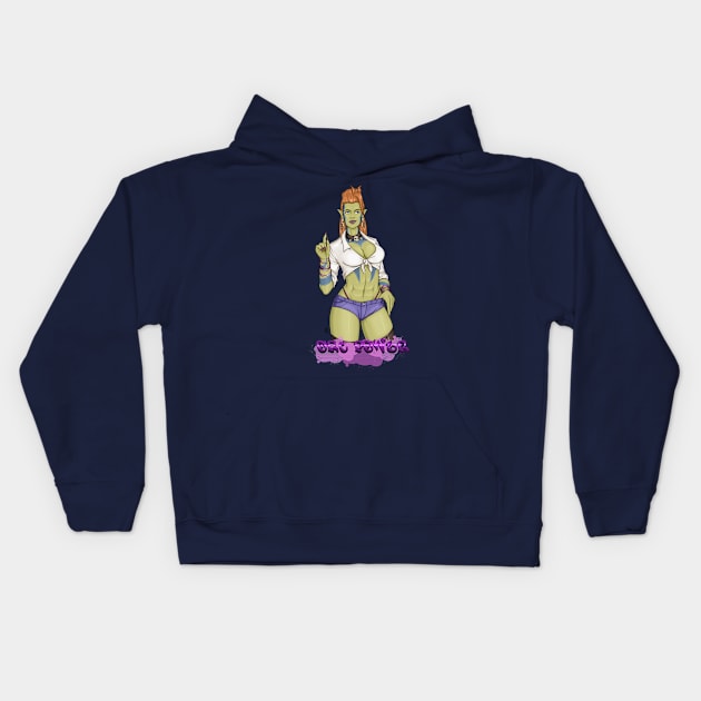 Orc Power Kids Hoodie by DmitroRobinson